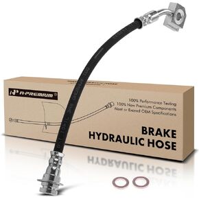 A-Premium Front Driver Brake Hydraulic Hose Compatible with Ford and Lincoln Models - For F-150 1999-2003, For F-150 Heritage 2004, For F-250 1999, Expedition/Navigator 1999-2002 - Replace# 5L3Z2078L