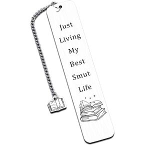 Smut Book Lovers Gifts, Book Marks for Reading Women, Bookish Items, Book Accessories for Book Lover, Naughty Book Club Gifts, Teen Girl Gift Trendy Stuff Birthday Gifts for Girls Daughter Sisters