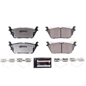 Power Stop Z36-2169 Z36 Truck & Tow Rear Carbon-Fiber Ceramic Brake Pads