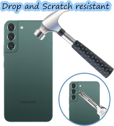 استبدال الزجاج الخلفي لهاتف Galaxy S22 Plus لهاتف Samsung Galaxy S22 Plus 5G مع عدسة الكاميرا وشريط التثبيت المسبق + الأدوات (أخضر) in Saudi Arabia