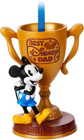 Disney Mickey Mouse ''Best Disney Dad'' Figural Ornament in Saudi Arabia
