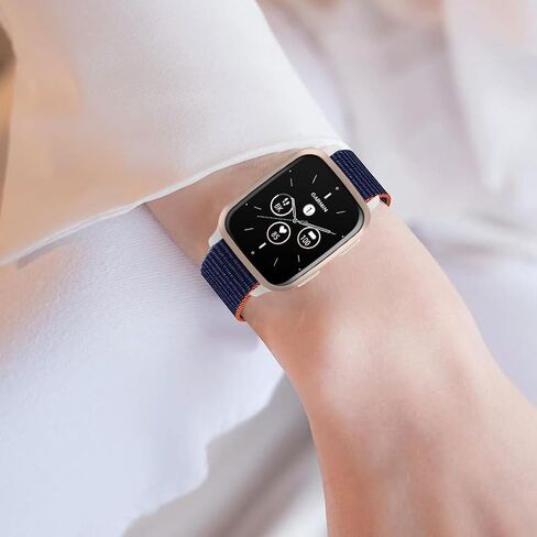 [3 عبوات] أحزمة ساعة Ginffaa من النايلون متوافقة مع Garmin Venu/Venu Sq 2/Venu Sq Music/Venu 2 Plus/Vivoactive 3/Vivomove HR Band، للنساء والرجال 20 مم أشرطة دائرية قابلة للتعديل لـ Forerunner 158/245/645/55 in Kuwait