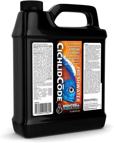 Brightwell Aquatics CichlidCode - Trace and Minor Elements for African Cichlids and Fish of Lakes Victoria, Malawi, and Tanganyika, 125 ml in Saudi Arabia
