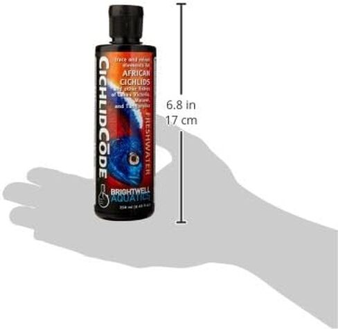 Brightwell Aquatics CichlidCode - Trace and Minor Elements for African Cichlids and Fish of Lakes Victoria, Malawi, and Tanganyika, 125 ml in Saudi Arabia