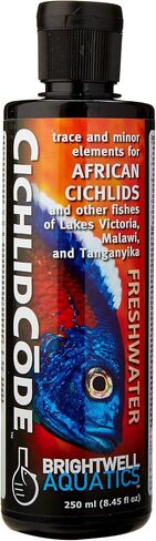 Brightwell Aquatics CichlidCode - Trace and Minor Elements for African Cichlids and Fish of Lakes Victoria, Malawi, and Tanganyika, 125 ml in Saudi Arabia
