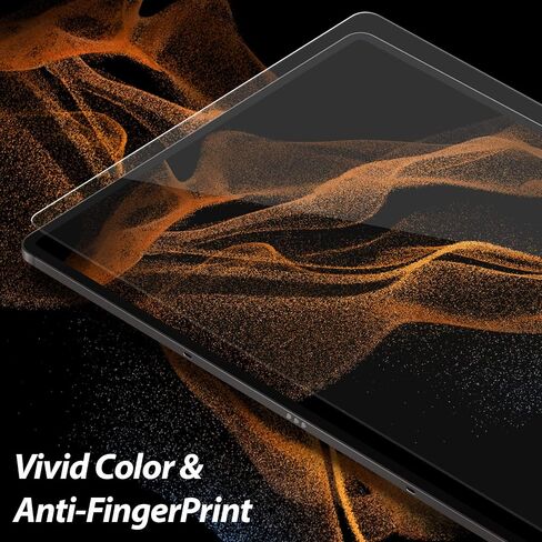 واقي شاشة DOME GLASS Whitestone EZ لجهاز Galaxy Tab S8 Ultra (14.6 بوصة) درع زجاجي مقوى بتغطية كاملة [سهل التركيب] من Whitestone لجهاز Galaxy Tab S8 Ultra - عبوة واحدة in Kuwait