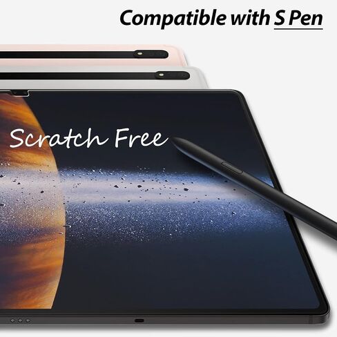 واقي شاشة DOME GLASS Whitestone EZ لجهاز Galaxy Tab S8 Ultra (14.6 بوصة) درع زجاجي مقوى بتغطية كاملة [سهل التركيب] من Whitestone لجهاز Galaxy Tab S8 Ultra - عبوة واحدة in Kuwait