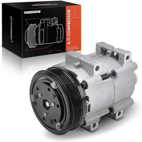 A-Premium Air Conditioner AC Compressor with Clutch Compatible with Ford Focus 2.0L 2003-2004, Mercury Sable 3.0L 1996-2000 in Saudi Arabia