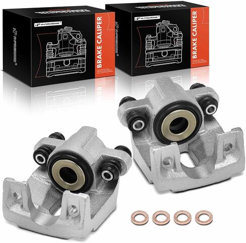 A-Premium Disc Brake Caliper Assembly Without Bracket Compatible with Select Ford, Lincoln and Mercury Models - Crown Victoria/Town Car 2003-2011, Grand Marquis 2003-2004, Ranger 2010-2011 - Rear in Saudi Arabia