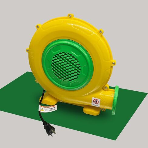 370w/0.5hp Inflatable Blower Pump for Bounce House. Bouncy Castle Fan Blower. Versatile for Outdoor&Indoor Bounce Houses, Water Slides, Jumpers, and Other Inflatable Equipment. in Saudi Arabia