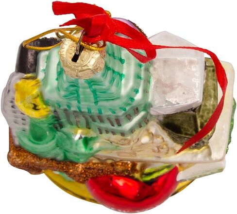 Kurt Adler C4055 New York Glass Cityscape Ornament, 5-1/2-Inch in Saudi Arabia