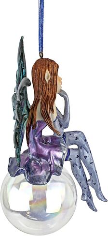 Design Toscano The Snow Fairy Goddess Holiday Ornament, Single in Saudi Arabia