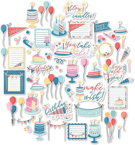قطع قوالب ورقية - احتفل - بعيد الميلاد - أكثر من 60 قطعة من قصاصات الورق المقوى - من تصميم Miss Kate Cuttables in Kuwait