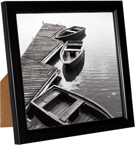 إطارات صور Giverny مقاس 8 × 10، إطارات صور ذهبية لعرض الحائط أو سطح الطاولة، تصميم بسيط بلمسة نهائية لامعة مثالية لتزيين المنزل والمكاتب والفنادق والاحتفالات المختلفة in Kuwait