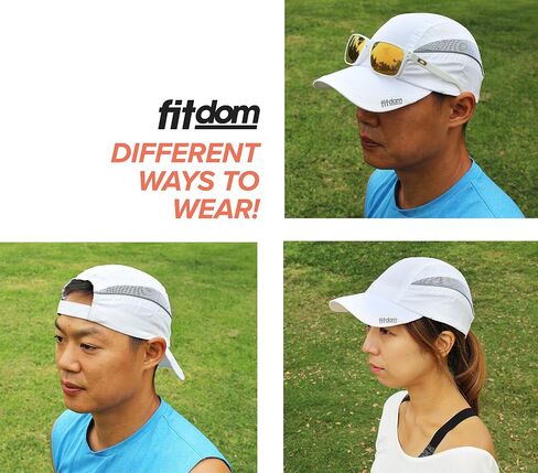 Fitdom Lightweight All Sports Cap Perfect Hat for Running, Hiking, Tennis, Golf in Saudi Arabia