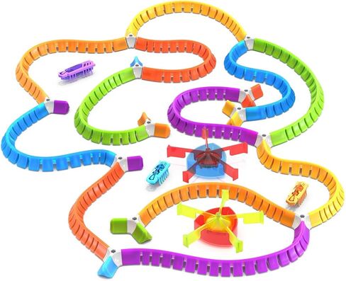 HEXBUG Nano Land, Sensory Toys for Kids & Cats with Over 40 Pieces & 3 Nano Bugs, STEM Kits & Mini Robot Toy for Kids Ages 3 & Up, Batteries Included in Saudi Arabia
