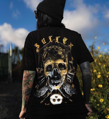 Sullen Men's Honey Badge Tattoo Lifestyle Artist Series Graphic Premium Short Sleeve Tee in Saudi Arabia