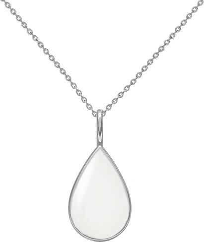 Love Catcher DIY Breast Milk Jewelry KIT, Sterling Silver Teardrop Breastmilk Necklace KIT, New Mom Gift, Mother's Day/Christmas/Birthday Gift for Her, Newborn Gift (Gold) in Saudi Arabia