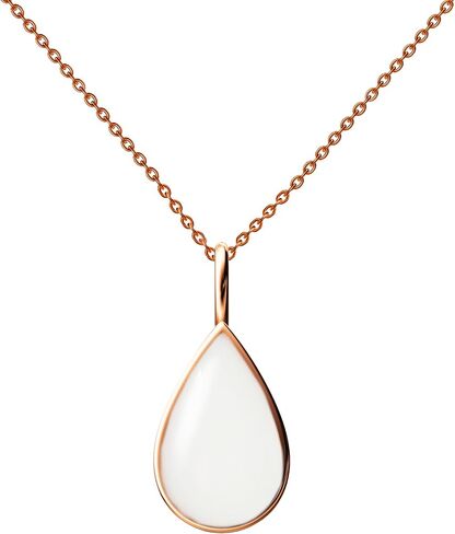 Love Catcher DIY Breast Milk Jewelry KIT, Sterling Silver Teardrop Breastmilk Necklace KIT, New Mom Gift, Mother's Day/Christmas/Birthday Gift for Her, Newborn Gift (Gold) in Saudi Arabia