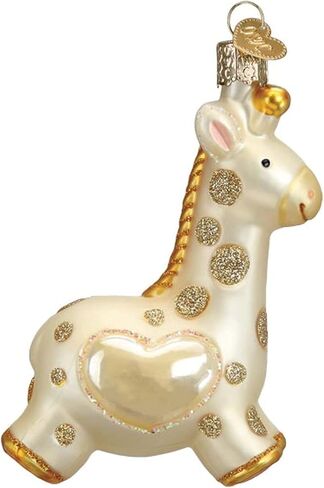 Old World Christmas Couples First Christmas Glass Blown Ornament for Christmas Tree in Saudi Arabia