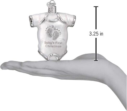 Old World Christmas Couples First Christmas Glass Blown Ornament for Christmas Tree in Saudi Arabia