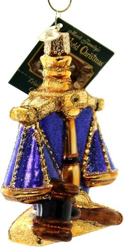 العالم القديم عيد الميلاد الجمهوري الفيل الزجاج في مهب الحلي لشجرة عيد الميلاد in Kuwait