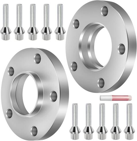 SCITOO 2X 5 Lug Wheel Spacers Hubcentric 20mm 5x120mm to 5x120mm 12x1.5 72.56mm fits for 325ci 325i 325xi 328ci 328i 330i 330xi 325i 325xi 328i in Saudi Arabia