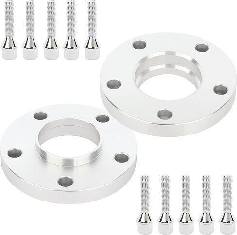 SCITOO 2X 5 Lug Wheel Spacers Hubcentric 20mm 5x120mm to 5x120mm 12x1.5 72.56mm fits for 325ci 325i 325xi 328ci 328i 330i 330xi 325i 325xi 328i in Saudi Arabia