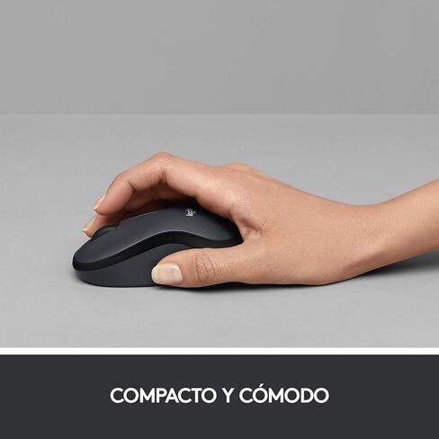 Logitech M220 Silent Wireless Mouse, 2.4 GHz with USB Receiver, 1000 DPI Optical Tracking, 18-Month Battery, Ambidextrous, Compatible with PC, Mac, Laptop (Off-White) in Saudi Arabia
