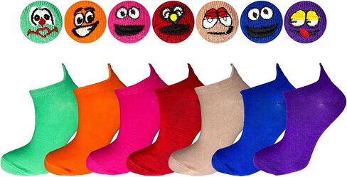 KUANPO Cute Low Cut Ankle Women Socks, No Show Socks Womens, Women's Soft No Show Socks, Cute Ankle Socks, Cotton Ankle Socks in Saudi Arabia