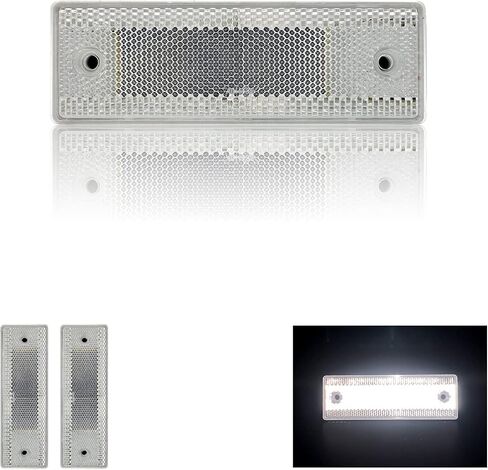 عاكس 150X50mm عصا ذاتية اللصق مستطيلة آمنة مقاومة للماء لمقطورة صندوق البريد في الممر in Kuwait