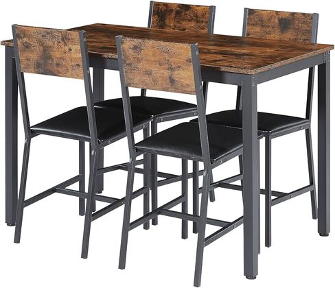 أطقم طاولات وكراسي الطعام، بني ريفي in Kuwait