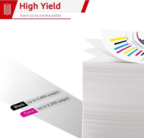 استبدال خراطيش الحبر المتوافقة مع GREENSKY لطابعة Canon CRG 045 045H Color ImageCLASS MF634Cdw MF634 634C MF632Cdw MF633Cdw MF632C MF632 LBP612Cdw LBP613Cdw LBP612C LBP612 طابعة ليزر (4 عبوات) in Kuwait