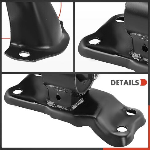حامل محرك المحرك A-Premium ومجموعة حامل ناقل الحركة المتوافقة مع Mitsubishi Lancer 2004 2005 2006 2.4L، ناقل الحركة اليدوي، مجموعة قطعتين، استبدال # MR554746، MR554541 in Kuwait