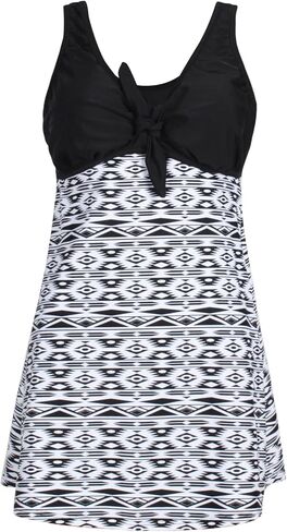 Women Plus Size Swim Dress Bathing Suits One Piece Swimsuits Tummy Control Swimwear(No Bottom) in Saudi Arabia