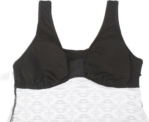 Women Plus Size Swim Dress Bathing Suits One Piece Swimsuits Tummy Control Swimwear(No Bottom) in Saudi Arabia