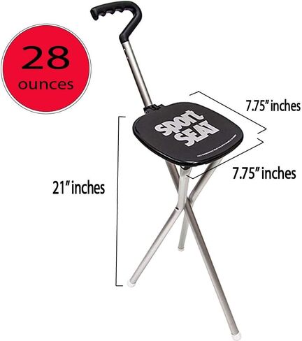 Inc مقعد رياضي عصا المشي ومجموعة المقعد in Kuwait