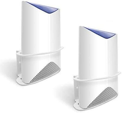 حامل جداري متوافق مع StarLink Mesh Router V2 Mesh Router Orbi Pro AC3000 Business Mesh WiFi، ALLICAVER مصنوع من المعدن القوي حامل حامل متوافق مع Orbi Router SRK60 StarLink Mount in Kuwait