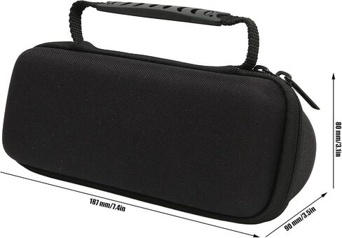 Speaker Carrying Case, for SONOS Roam Smart Speaker, Nylon and Silicone Material, Portable Hard Travel Protective Case with Handle/Zipper in Saudi Arabia