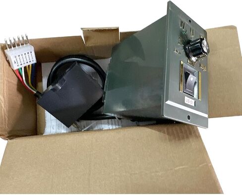 110V AC Motor + Speed Controller + Gear Box, 15W Single Phase Electric Motor with Gearbox, 0-450RPM Variable Speed Motor, Reversible Gear Motor with Control Box, 1:3 Geared Motor in Saudi Arabia