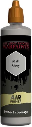 The Army Painter Warpaints Air Primer Matt Grey 18ml Acrylic Paint for Airbrush, Wargaming and Modelling in Saudi Arabia