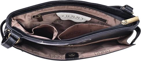 Anna by Anuschka Women's Genuine Leather Medium Crossbody Handbag in Saudi Arabia