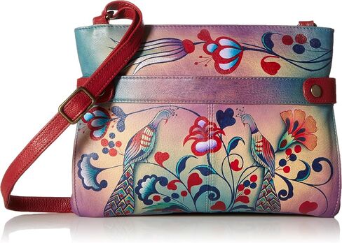 Anna by Anuschka Women's Genuine Leather Medium Crossbody Handbag in Saudi Arabia