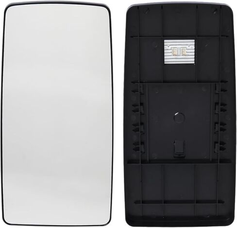 Upper Mirror Glass with Defrost heated fit for International 4300 4400 7400 7600 Door Main Mirror International DuraStar Workstar Prostar, Universal Side in Saudi Arabia