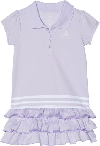 adidas Girl's Kids Short Sleeve Polo Dress (Toddler/Little Kids) in Saudi Arabia