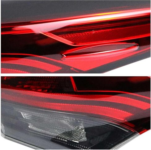 Tail Lights Assembly Rear Lamp Compatible With Highlander 2020 2021 2022 2023 Left Driver Side in Saudi Arabia
