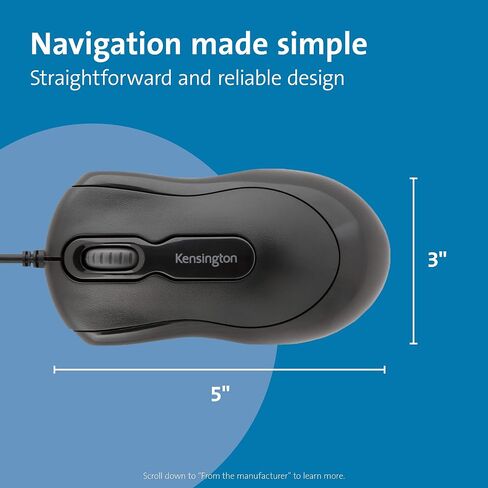 Kensington Mouse·in·a·Box USB Mouse - Works with Chromebook and Other Computers (K79860WW) in Saudi Arabia