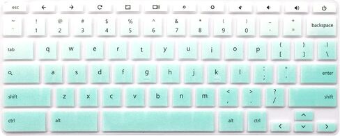 Keyboard Skin Compatible for 14" HP Chromebook 14-CA 14-AK 14-X G2 G3 G4 Series & HP Chromebook x360 11.6", HP Chromebook 11 G2, G3, G4, G5, G6 EE 11.6 inch (Not Compatible HP Chromebook G5 EE) (Black in Saudi Arabia