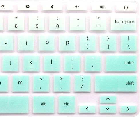 Keyboard Skin Compatible for 14" HP Chromebook 14-CA 14-AK 14-X G2 G3 G4 Series & HP Chromebook x360 11.6", HP Chromebook 11 G2, G3, G4, G5, G6 EE 11.6 inch (Not Compatible HP Chromebook G5 EE) (Black in Saudi Arabia