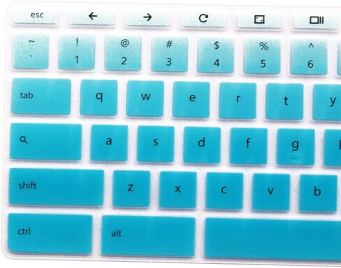 Keyboard Skin Compatible for 14" HP Chromebook 14-CA 14-AK 14-X G2 G3 G4 Series & HP Chromebook x360 11.6", HP Chromebook 11 G2, G3, G4, G5, G6 EE 11.6 inch (Not Compatible HP Chromebook G5 EE) (Black in Saudi Arabia